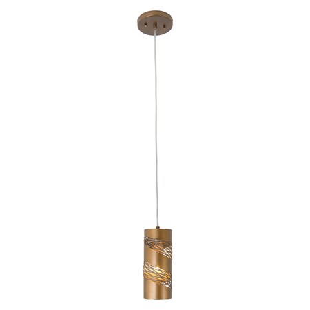 Varaluz Flow 1-Lt Small Cylinder Mini Pendant - Ho 240M01SHO